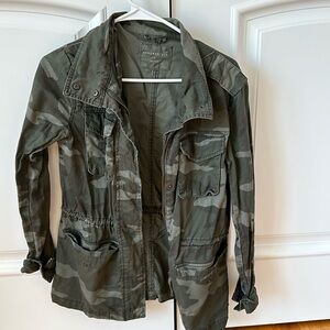 Green camo jacket